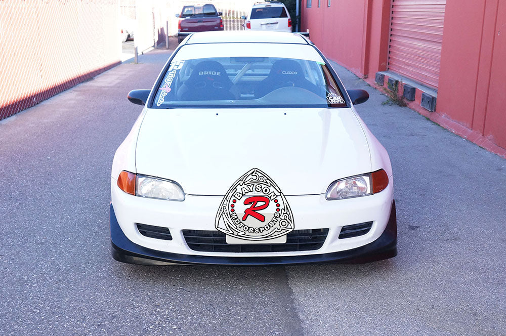 C2 Style Front Lip For 1992-1995 Honda Civic (2Dr Coupe/3Dr Hatchback)