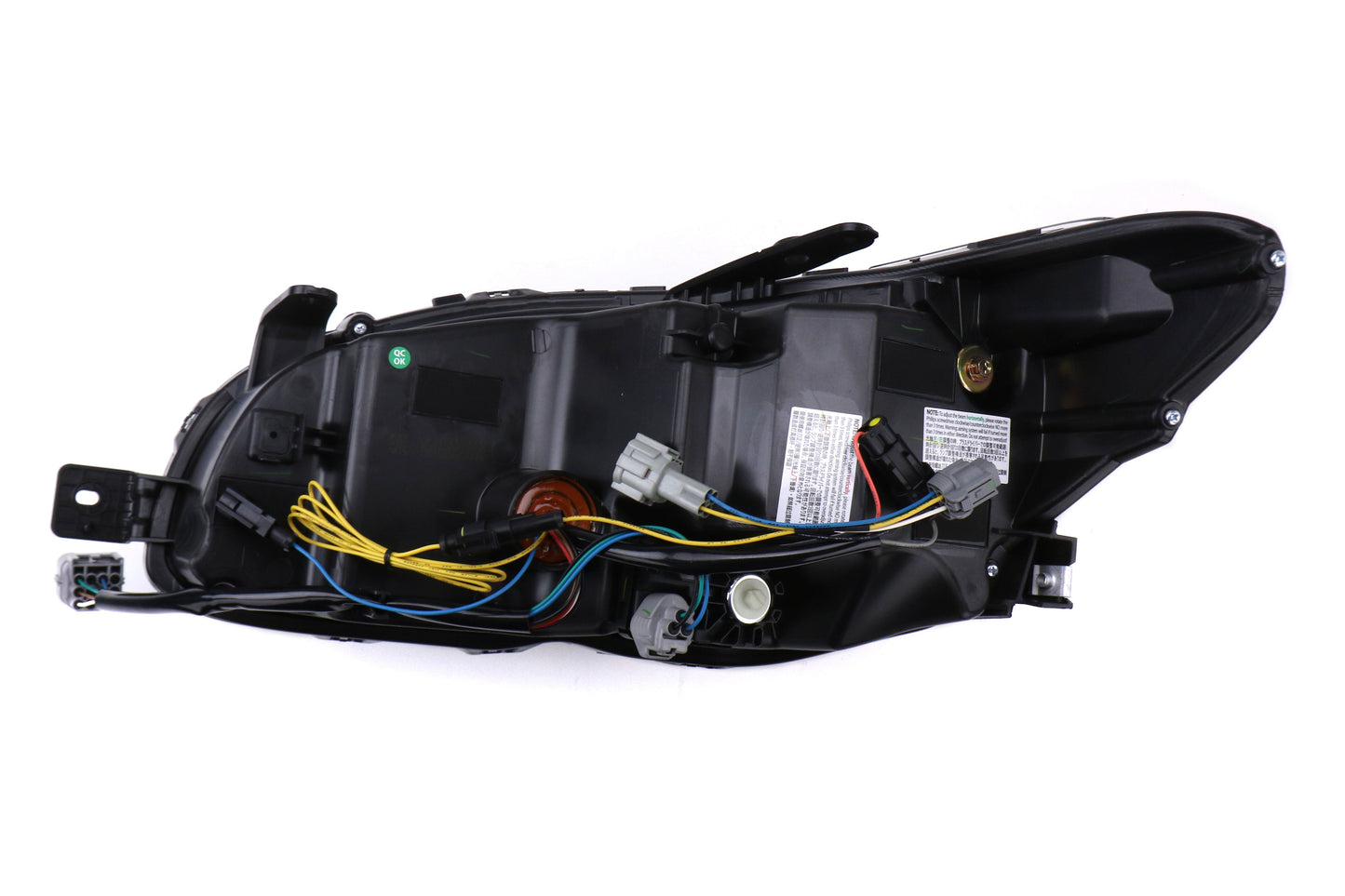 OLM Sokudo LED Headlights with DRL + Sequential Turns - 2015-2021 Subaru WRX / STI