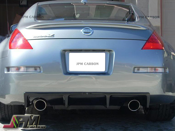 DP Style Carbon Fiber Rear Diffuser Fits For 2003-2009 Nissan 350Z