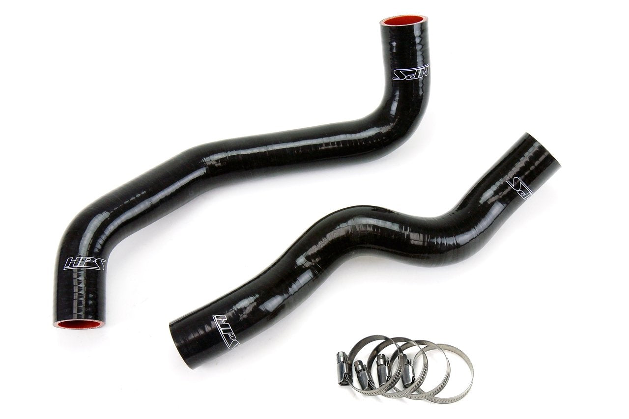 HPS Black Reinforced Silicone Radiator Hose Kit Coolant Infiniti 2011-2012 G25