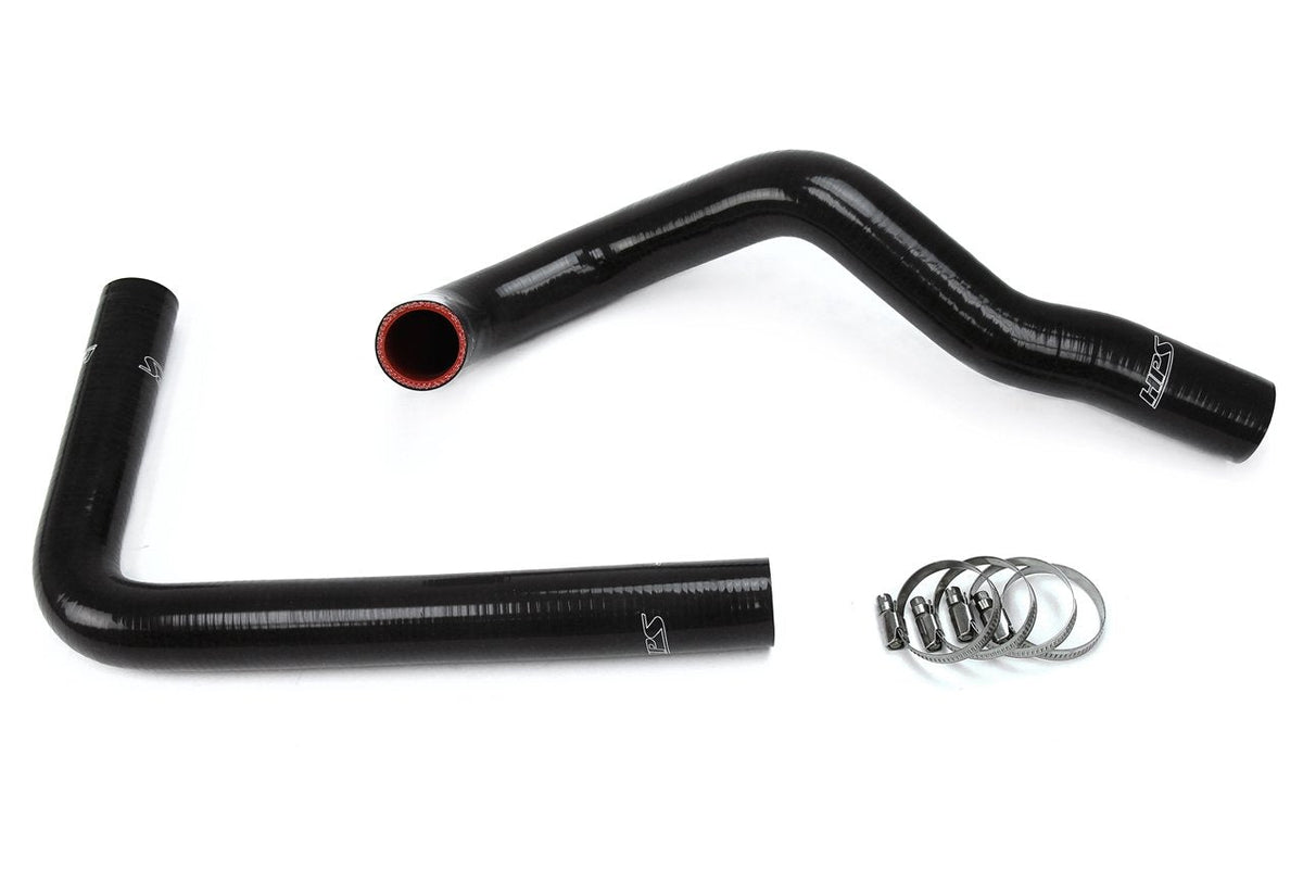 HPS Performance HPS Black Reinforced Silicone Radiator Hose Kit Coolant Toyota 93-98 Supra w/ 1JZGTE 2JZGTE