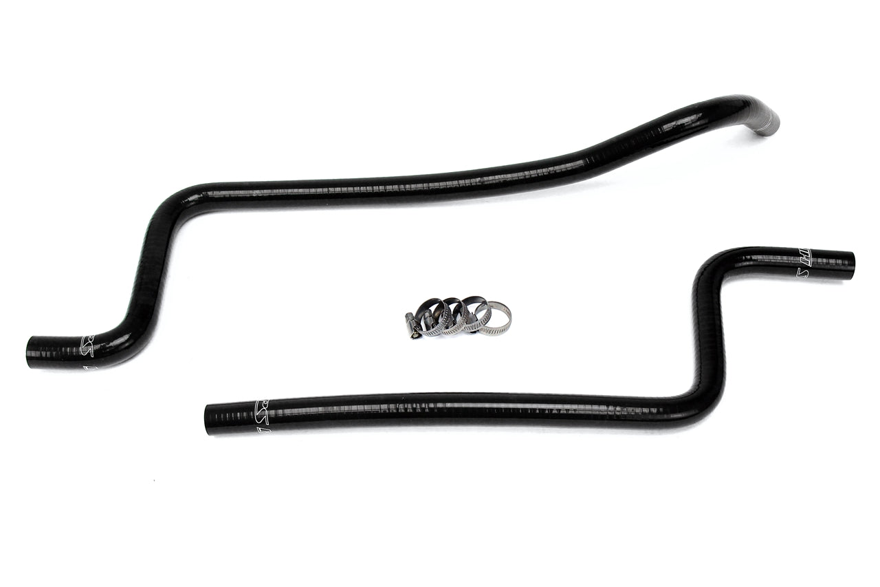 HPS Performance HPS Black Reinforced Silicone Heater Hose Kit Jeep 97-01 Wrangler TJ 4.0L Left Hand Drive