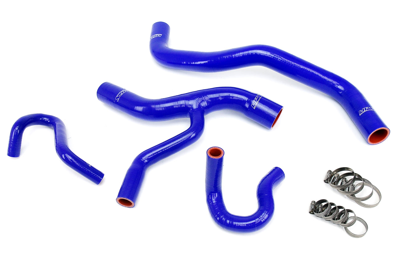 HPS Performance HPS Blue Reinforced Silicone Radiator and Heater Hose Kit Coolant Ford 96-01 Mustang GT 4.6L V8