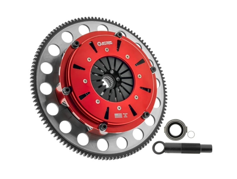 Action Clutch 02-06 Acura RSX Type S 2.0L (K20A2) 7.25in Triple Disc Race Clutch w/Chromoly Flywheel ACR-2208-3D *Discontinued