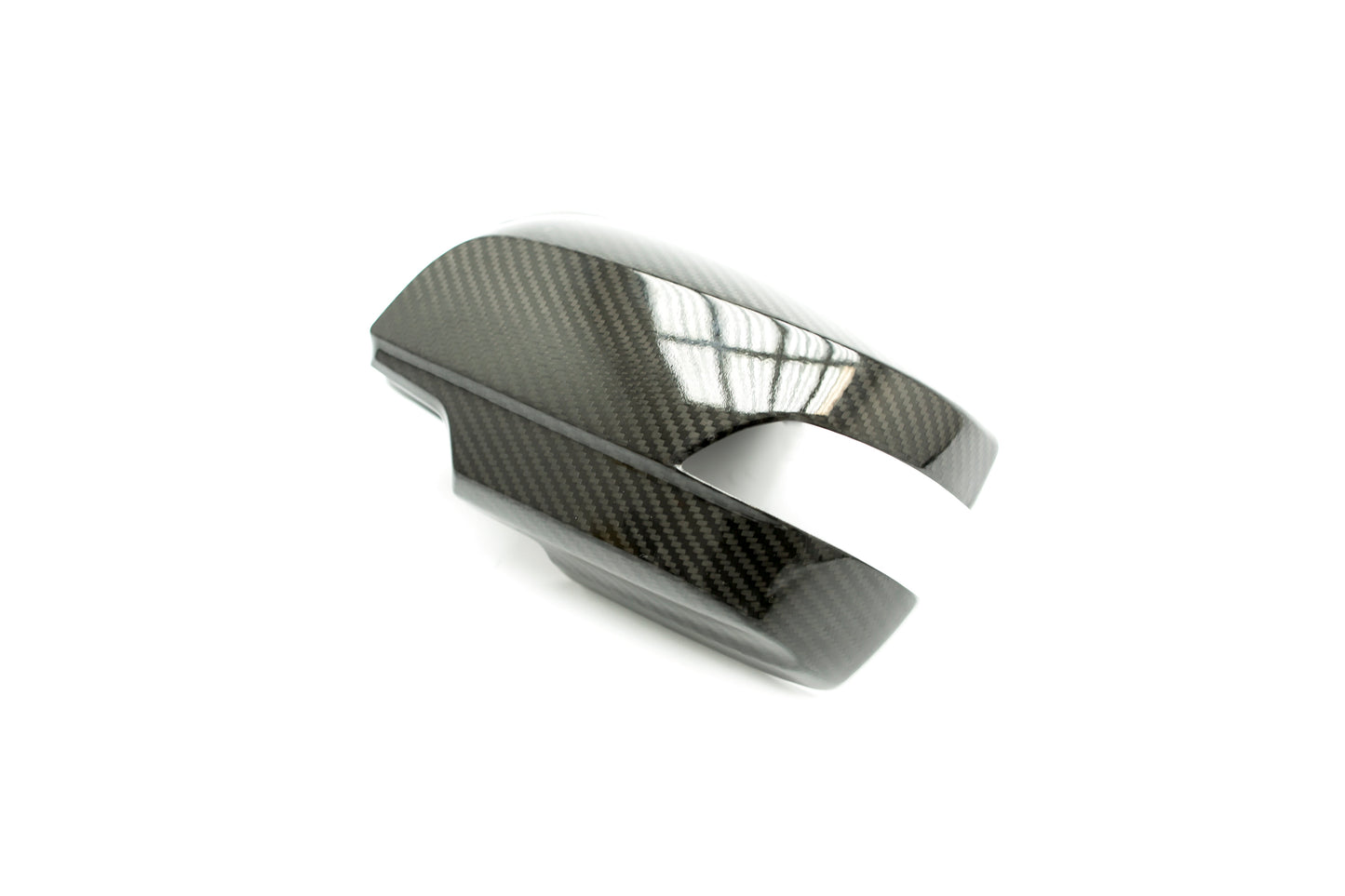 OLM LE Dry Carbon Fiber Full Mirror Covers (With Turn Signal Hole) - 2015-2021 Subaru WRX / STI