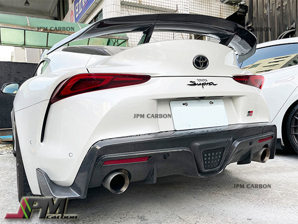 AG2 Style Carbon Fiber Trunk Spoiler Fits For 2019-2024 Toyota GR Supra A90 A91 Only
