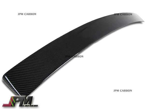 OEM Style Carbon Fiber Roof Spoiler Fits For 2012-2014 Mercedes-Benz C204 Facelift C-Class Coupe Only