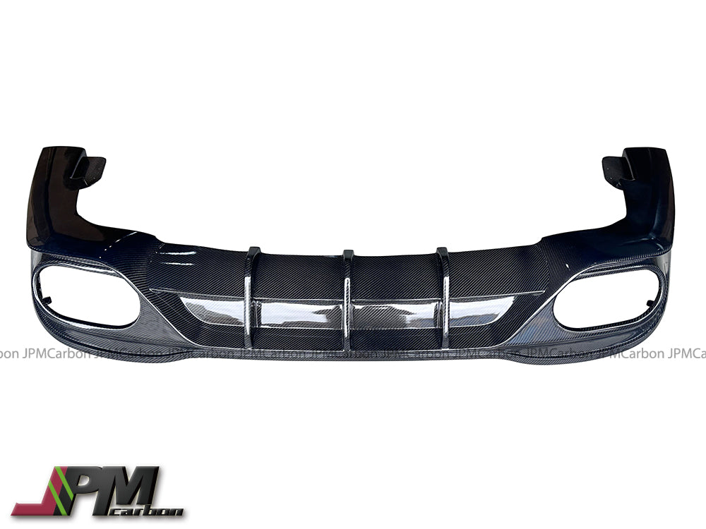 FD Style Carbon Fiber Rear Diffuser Fits For 2019-2025 Mercedes-Benz W118 CLA-Class Sedan with AMG Sport Package Only