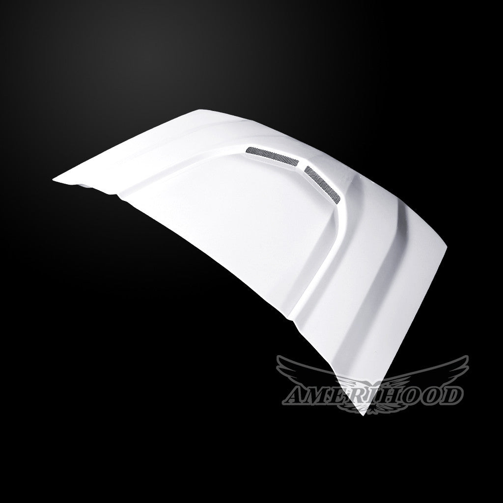 AmeriHood - Chevrolet Silverado 1500 Model 2016-2018 ZL1 Style Functional Heat Extraction Hood