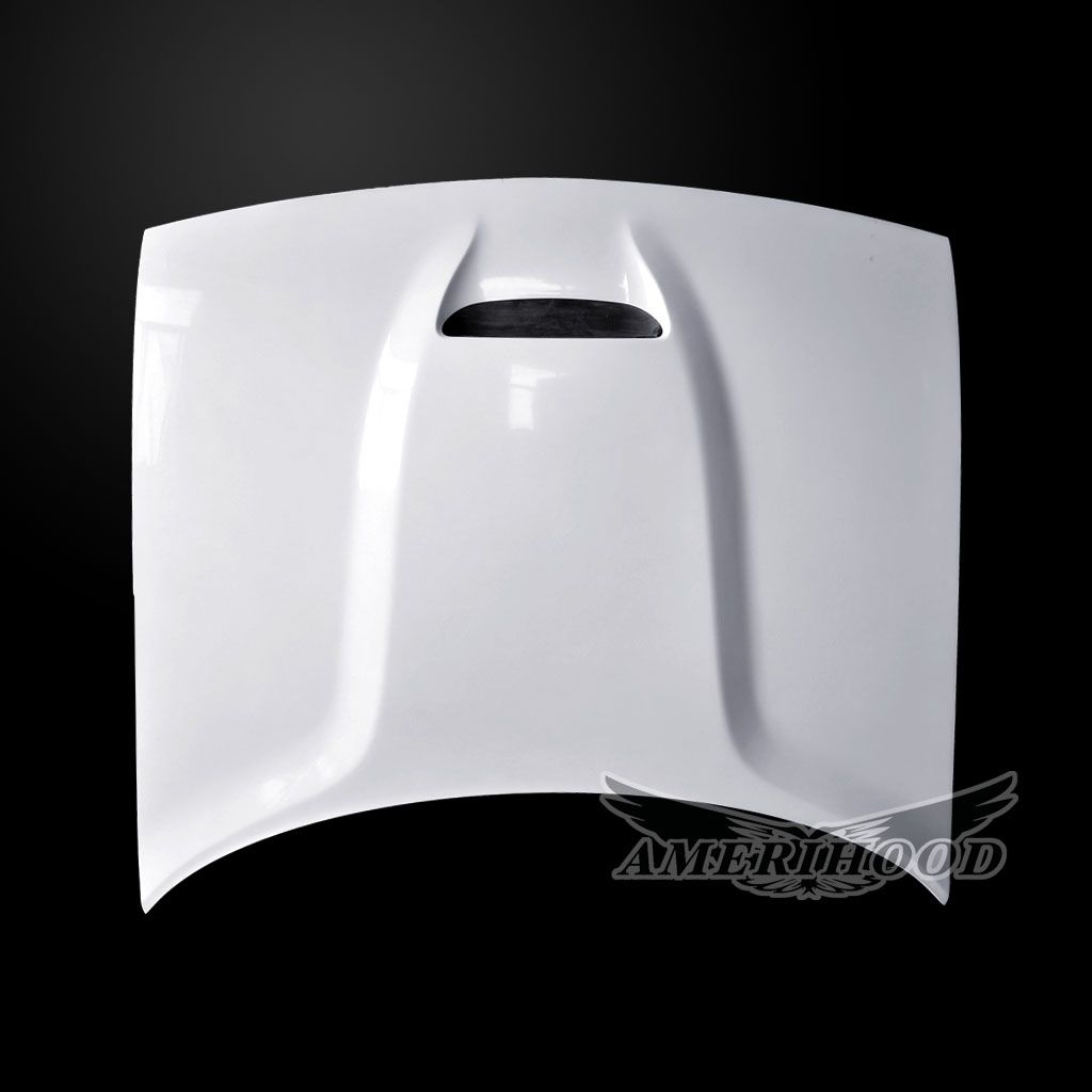 AmeriHood - Dodge Challenger Model 2008-2023 SRT Style Functional Heat Extraction Hood