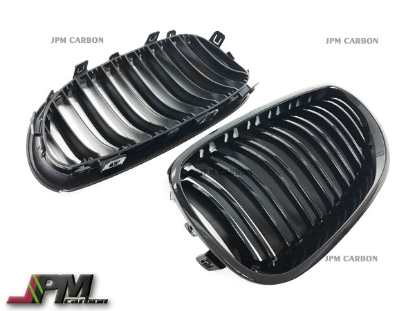 M Style Front Kidney Grille Fits For 2004-2010 BMW E60 E61 5-Series Only
