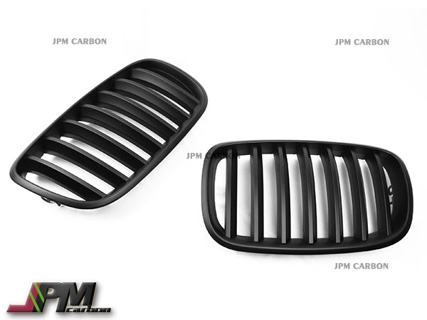 P Style Front Kidney Grille Fits For 2006-2013 BM E70 X5 & 2008-2013 BMW E71 X6 Only