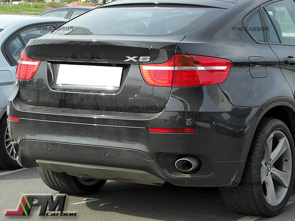 OE Style Carbon Fiber Rear Diffuser Fits For 2008-2014 BMW E71 X6 Only