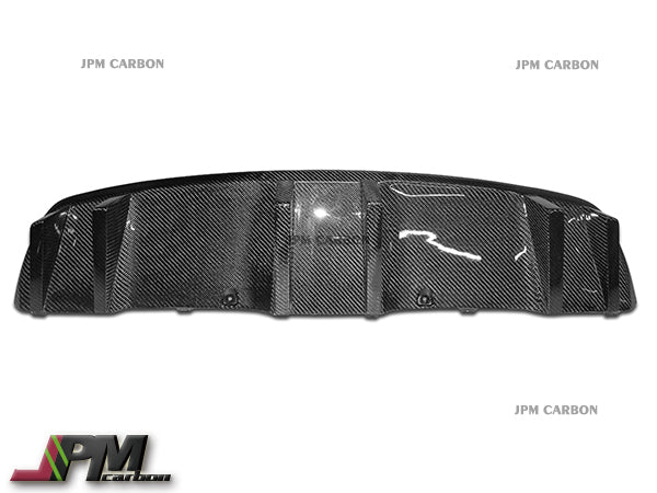JP Style Carbon Fiber Rear Diffuser Fits For 2008-2014 BMW E71 X6 Only