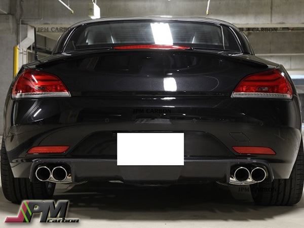 P Style Carbon Fiber Rear Diffuser Fits For 2009-2015 BMW E89 Z4 Standard Only