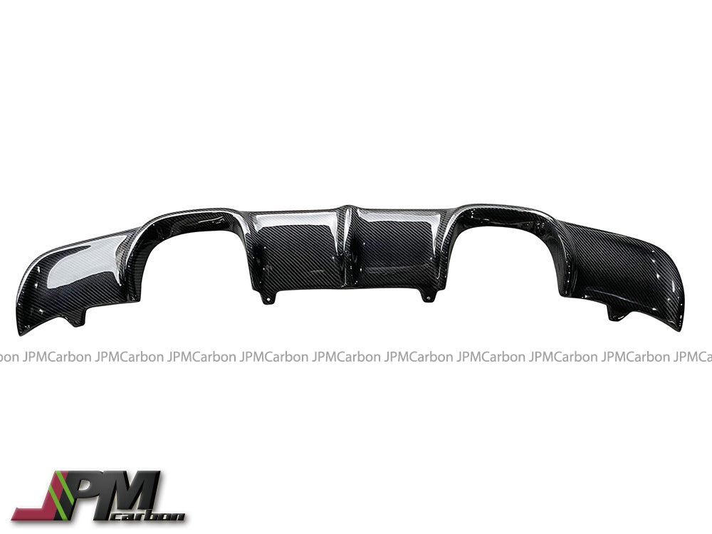 3D Style Carbon Fiber Rear Add-on Diffuser Fits For 2008-2013 BMW E90 M3 Only