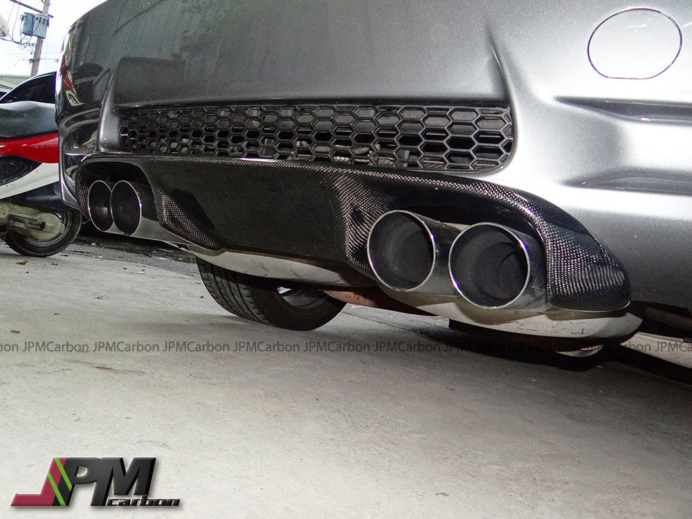 3D II Style Carbon Fiber Rear Diffuser with Dual Exhaust Cutouts for 2008-2013 BMW E92 E93 M3 Only