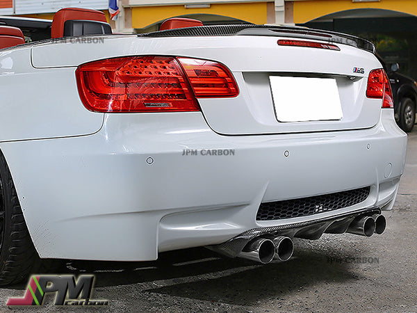 V2 Style Carbon Fiber Rear Diffuser Fits For 2008-2013 BMW E92 E93 M3 Only