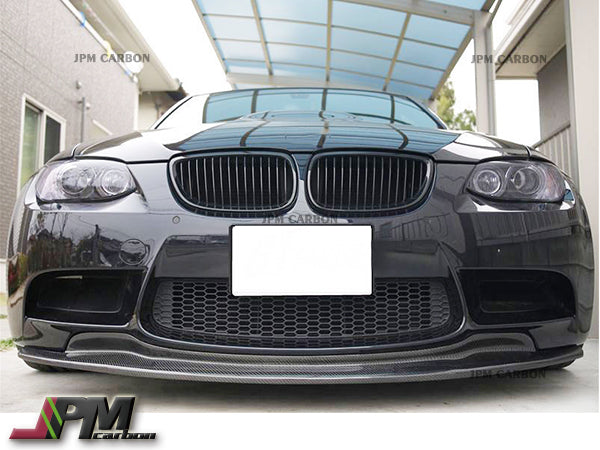 GTS Style Carbon Fiber Front Bumper Add-on Lip Fits For 2008-2013 BMW E90 E92 E93 M3 Only