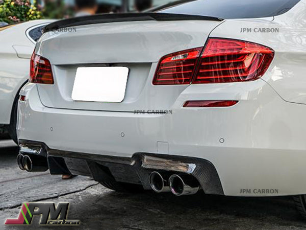 3D Style Carbon Fiber Rear Diffuser Fits For 2011-2016 BMW F10 M5 Only
