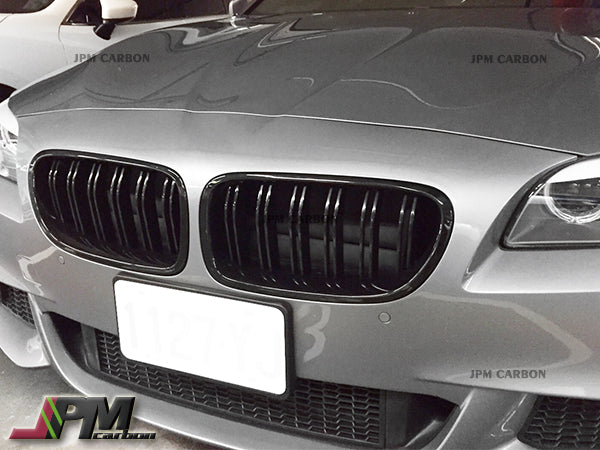 M Style Front Kidney Grille Fits For 2010-2016 BMW F10 F11 5-Series Only