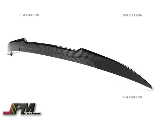 PSM Style Carbon Fiber Trunk Spoiler Fits For 2012-2018 BMW F13 6-Series Coupe Only