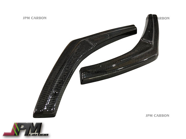 DP Style Carbon Fiber Rear Bumper Add-on Splitter Lips Fits For 2015-2019 BMW F20 F21 LCI 1-Series with M-Sport Only