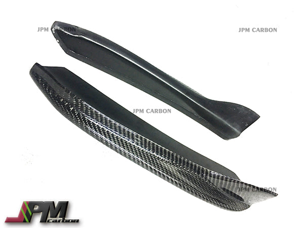 DP2 Style Carbon Fiber Rear Bumper Add-on Splitter Lips Fits For 2014-2020 BMW F32 F33 F36 with M-Sport Package Only