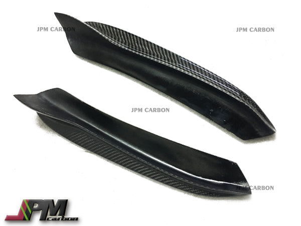 DP2 Style Carbon Fiber Rear Bumper Add-on Splitter Lips Fits For 2014-2020 BMW F32 F33 F36 with M-Sport Package Only