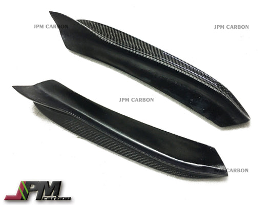 DP2 Style Carbon Fiber Rear Bumper Add-on Splitter Lips Fits For 2014-2020 BMW F32 F33 F36 with M-Sport Package Only