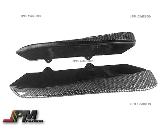 DP Style Carbon Fiber Rear Bumper Add-on Splitter Lips Fits For 2014-2020 BMW F32 F33 F36 with M-Sport Package Only