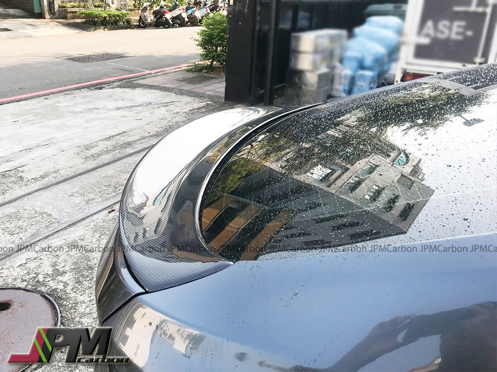 DP Style Carbon Fiber Trunk Spoiler Fits For 2014-2019 BMW F34 3-Series GT Only