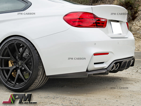 V Style Carbon Fiber Rear Diffuser (1pcs) Fits For 2014-2020 BMW F80 M3 & F82 M4 Only