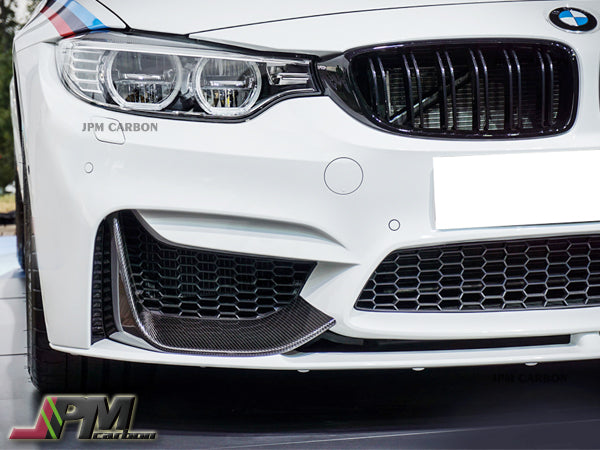 Performance Style Carbon Fiber Front Splitter Lips Fits For 2015-2020 BMW F80 M3 / F82 M4 Only