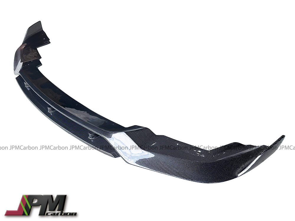V Style Carbon Fiber Front Bumper Add-on Lip Fits For 2019-2021 BMW F87 M2 Competition Only