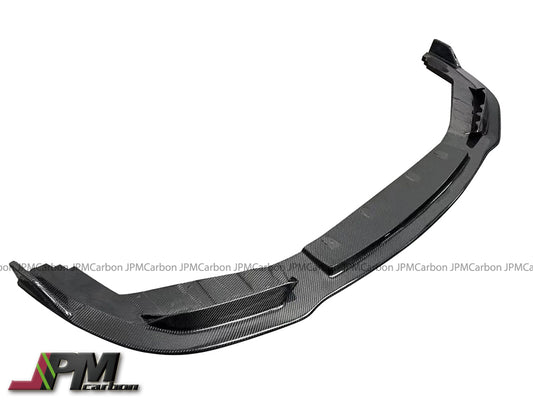 V Style Carbon Fiber Front Bumper Add-on Lip Fits For 2020-2025 BMW F91 F92 F93 M8 Only