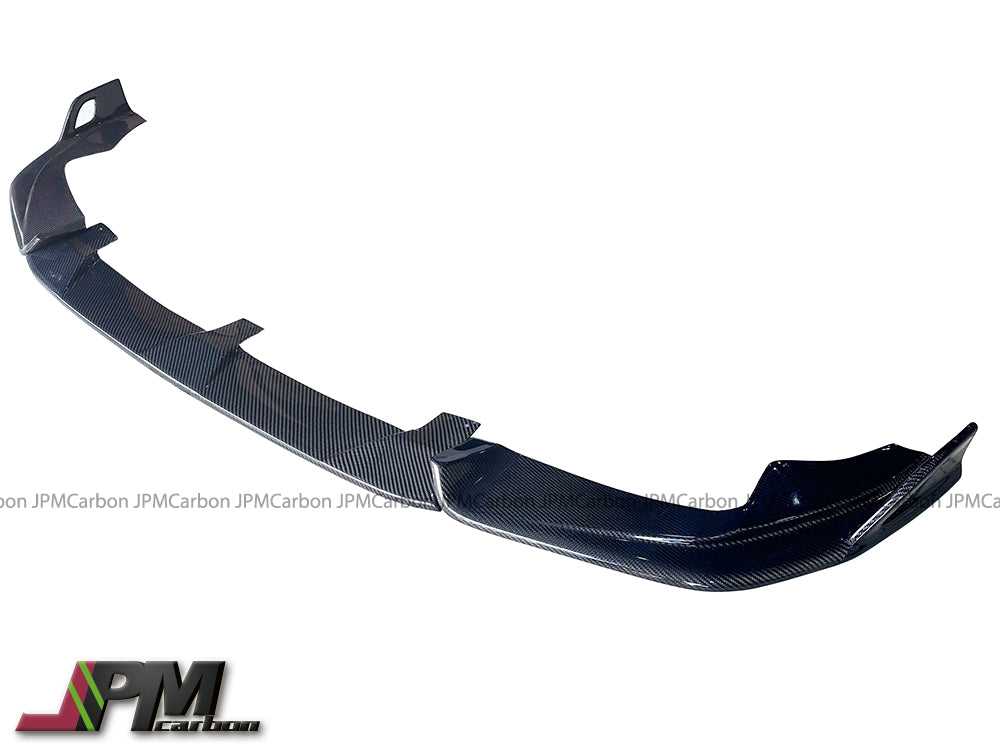 AE Style Carbon Fiber Front Add-on Lip (3pcs) Fits For 2022-2025 BMW F97 LCI X3M / F98 LCI X4M