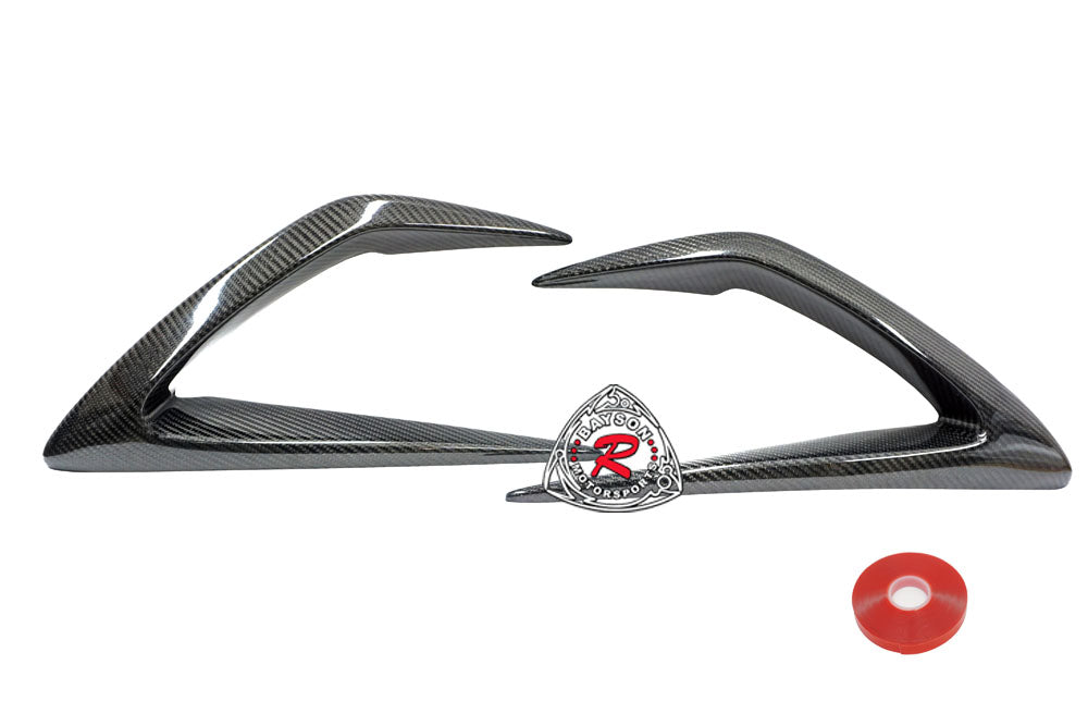 Front Bumper Foglight Trim (Carbon Fiber) For 2016-2024 Mazda Miata