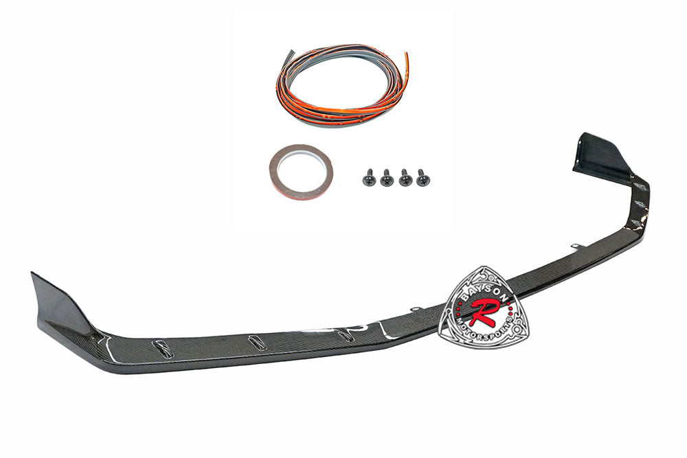 MU Style Front Lip (Carbon Fiber) For 2017-2021 Honda Civic Type R (FK8)