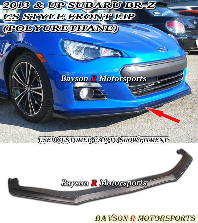 CS Style Front Lip For 2012-2016 Subaru BRZ
