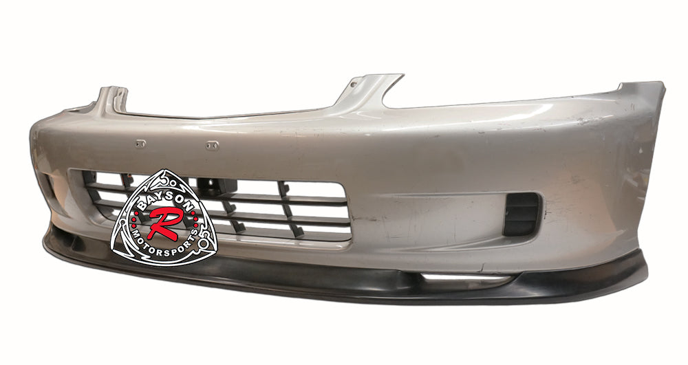 GV Style Front Lip For 1999-2000 Honda Civic (2Dr Coupe/3Dr Hatchback/4Dr Sedan)