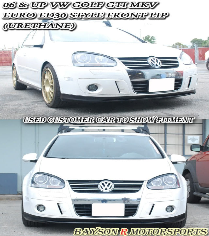 ED30 Style Front Lip For 2005-2010 Volkswagen Golf 5 GTI/Jetta (MK5)