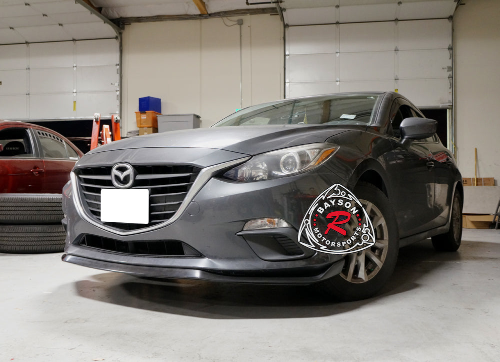 MS Style Front Lip For 2014-2016 Mazda-3