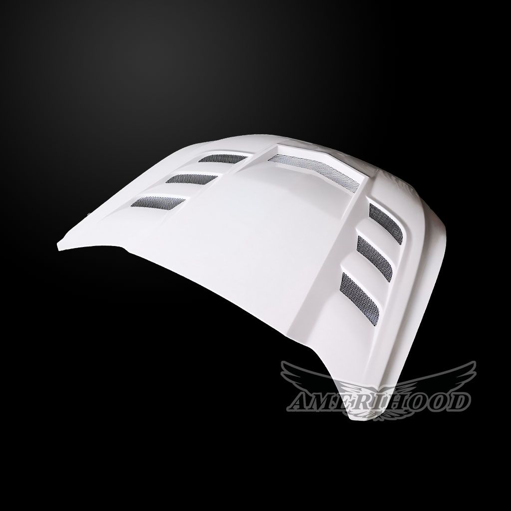 AmeriHood - Ford Mustang Model 2015-2017 VIP Style Functional Heat Extraction Hood