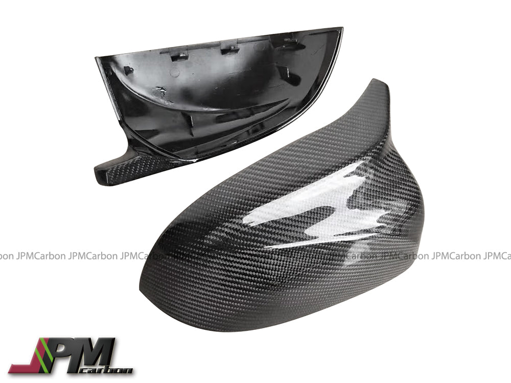 M Style Carbon Fiber Replacement Mirror Covers Fits For 2018-2025 G01 X3 G02 X4 G05 X5 G06 X6 G07 X7