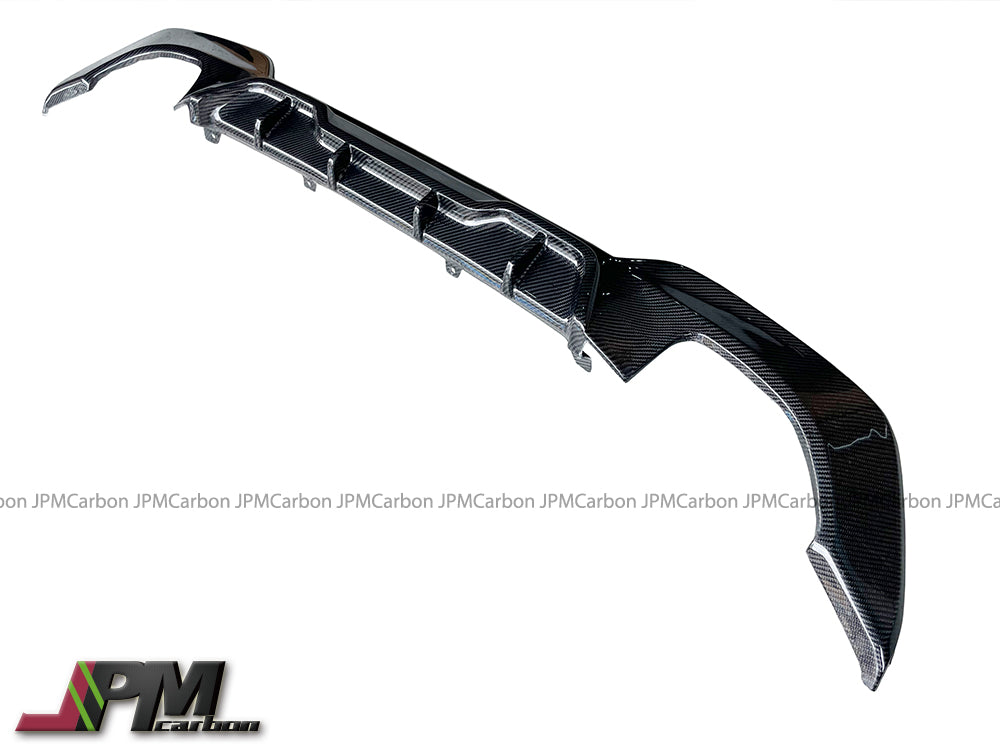 Performance Style Carbon Fiber Rear Diffuser (For Quad Exhaust Tips) Fits For 2019-2022 BMW G20 with M-Sport Only