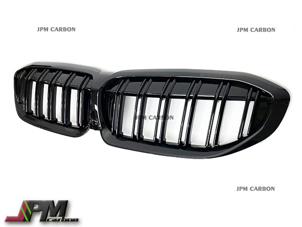 M Style Front Kidney Grille Fits For 2019-2022 BMW G20 G28 Pre-facelift 3-Series Only