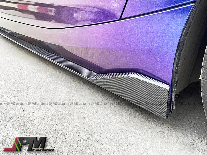 AG Style Carbon Fiber Side Skirt Lips Fits For 2019-2024 BMW G29 Z4 with M-Sport Package Only