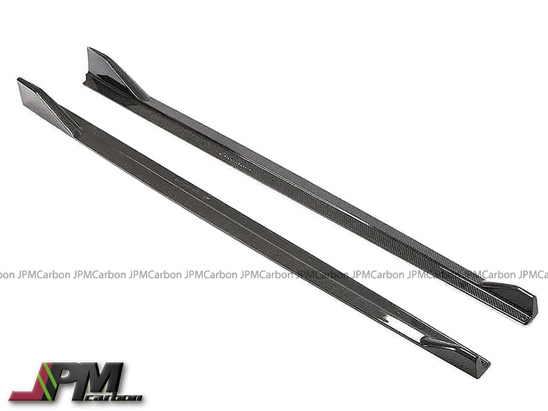 AG Style Carbon Fiber Side Skirt Lips Fits For 2019-2024 BMW G29 Z4 with M-Sport Package Only