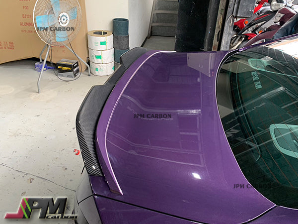 M Performance Style Carbon Fiber Trunk Spoiler Fits For 2022-2025 BMW G42 2-Series Coupe & G87 M2 Only